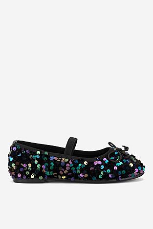 Baleriny Nelli Blu CM231116-99 Czarny