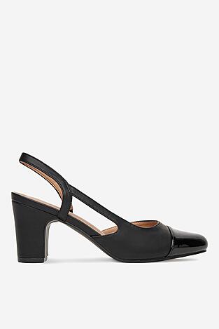Елегантни обувки Clara Barson WS24202-01 ЧЕРЕН