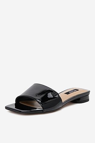 Șlapi NINE WEST S4SH1847-01 NEGRU