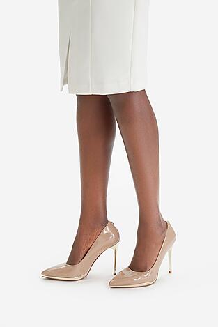 Czółenka NINE WEST EO-CD25-218-1 Beżowy