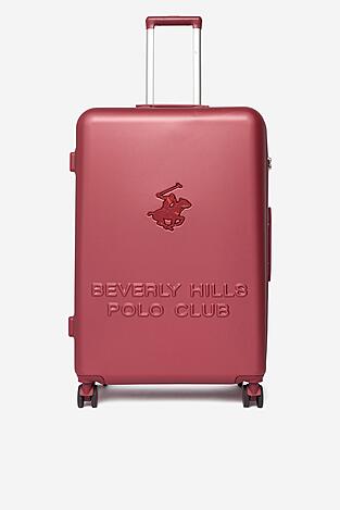 Bőrönd Beverly Hills Polo Club CEO-BHPC-L-004-08-BURGUNDY BORDÓ