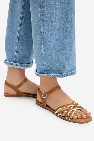 Sandały Jenny CEO-6Z9794-2 Brązowy