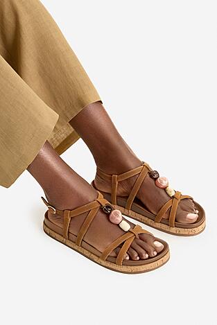 Sandały Jenny CEO-259-159-01 Camel