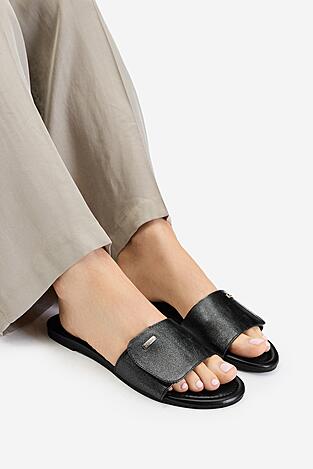 Klapki Jenny CEO-WFA2740-1 Czarny