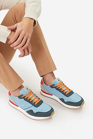 Sneakers Beverly Hills Polo Club EO-GUIDIO-01 Niebieski