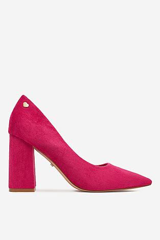 Pantofi cu toc DeeZee KB-008A ROZ ÎNCHIS