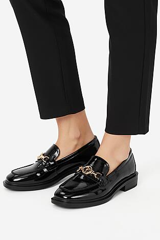 Mokaszin EVA MINGE EO-NOOR-330-25A-N337 FEKETE