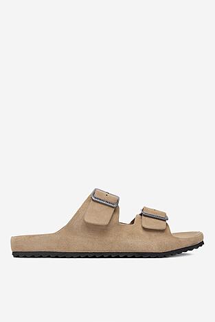 Klapki GUESS JEANS EO-KANSAS-01 126AM Beżowy