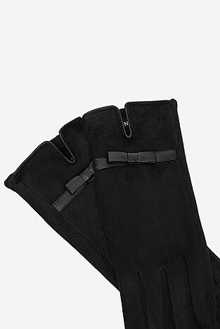 Дамски ръкавици NINE WEST CEO-NW-W6-002-AW25 ЧЕРЕН
