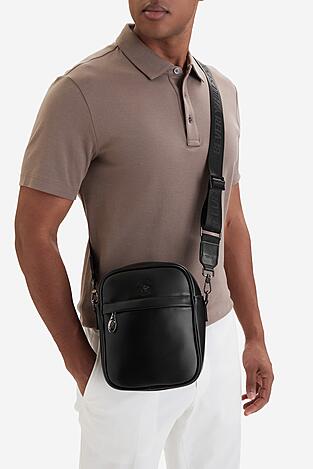 Мъжка чанта Beverly Hills Polo Club CWBEO-BHPC-L-018-07 ЧЕРЕН