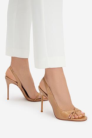 Sandały EVA MINGE EO-TALIA-LT1022-201 Beżowy