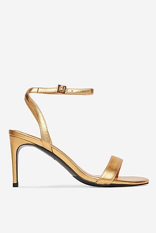 Sandały EVA MINGE AGERATUM-LT133-6 Złoty