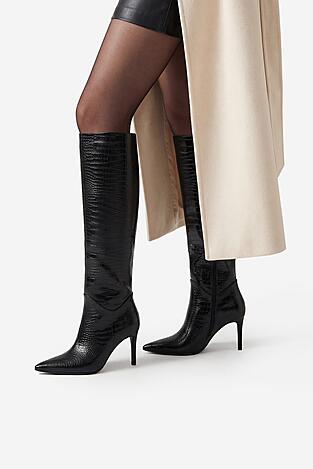 Csizma EVA MINGE EO-ELIA-GLC1014-19.5-361-4 FEKETE