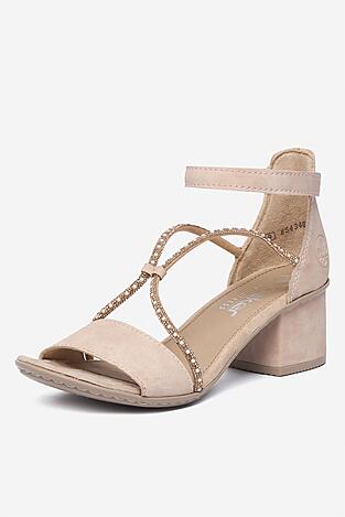 Sandały Rieker CEO-64654-31 Różowy jasny