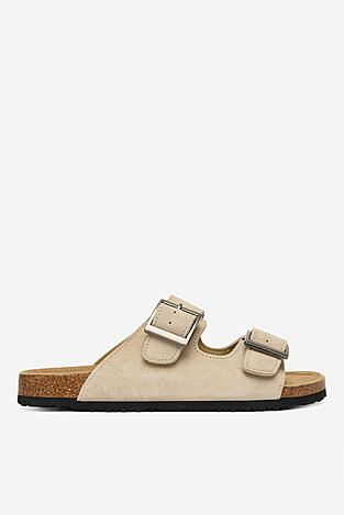 Klapki Go Soft EOHP-ALMELO-01 Beżowy