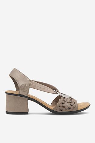 Sandały Rieker 64677-64 Szary