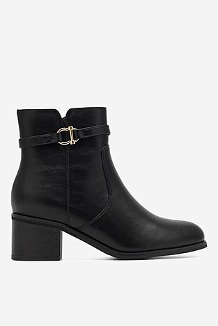 Botki Clara Barson NIVES WS22385-02 Czarny