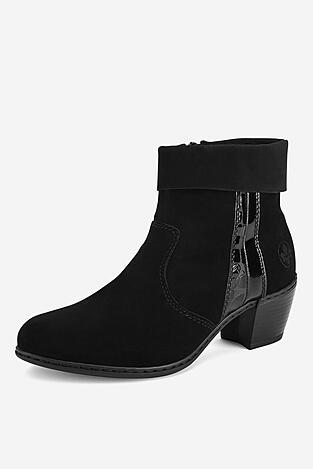 Botki Rieker Y2152-00 Czarny