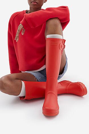 Kalosze HUNTER CEO-SJY-T Czerwony