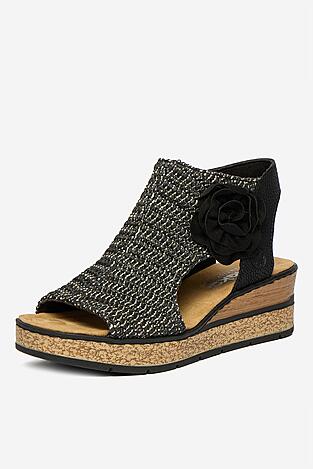 Sandały Rieker CEO-63791-01 Czarny