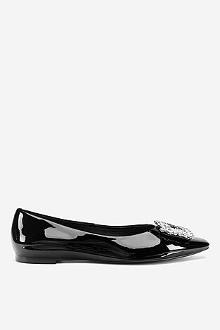 Baleriny EVA MINGE SAGE-V1936-65-1 Czarny