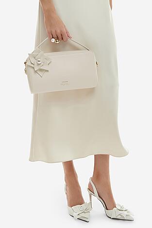 Torebka Gino Rossi EO-ROSE-LA224-19650 Złamana biel