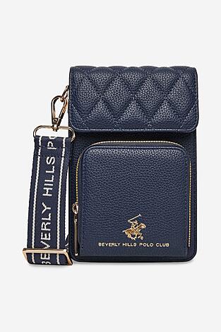 Kézitáska Beverly Hills Polo Club BHPC-L-007-07 SÖTÉTKÉK