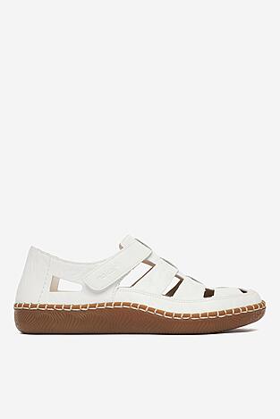 Półbuty Rieker CEO-N2453-80 Biały