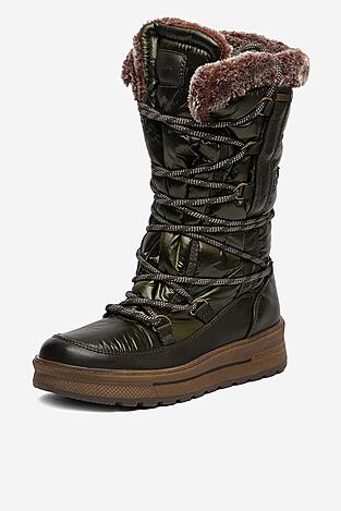 Kozaki Tom Tailor 4291206 Khaki