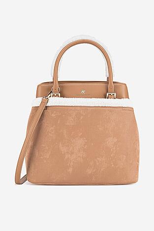 Дамска чанта Beverly Hills Polo Club BHPC-B-001-06 КАМЕЛ