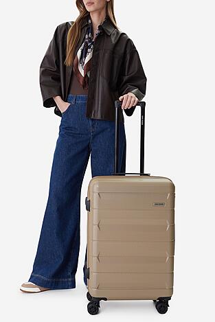 Walizka Gino Rossi CEO-GIN-M-004-BEIGE Beżowy