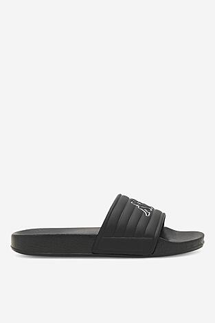 Plážové pantofle Kappa LOGO NOLES KID 331H2RW - 911 ČERNÁ