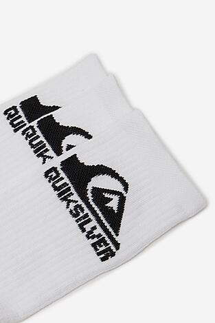 Чорапи QUIKSILVER AS_QUIKSILVER_101W_SS25 (3-PACK) БЯЛ