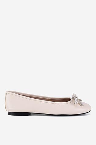 Baleriny Badura CARNATION-8221-133 Biały