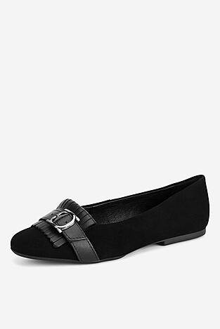 Baleriny Sergio Bardi RST-E1068-01SB Czarny