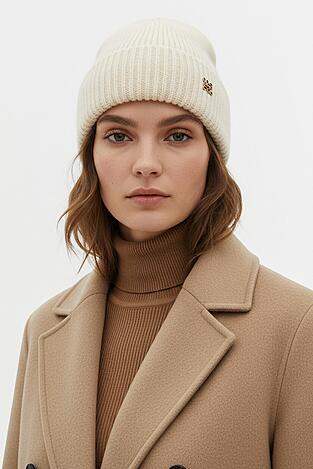 Czapka damska NINE WEST CEO-NW-W3-011-AW25 Beżowy