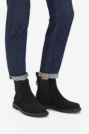 Bokacsizma Lasocki CEO-WI23-ROUND-01 FEKETE