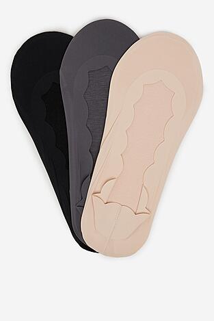 Чорапи NINE WEST LA_NW_4WB_009_SS25 (3-PACK) BKACK/MIX ЧЕРЕН
