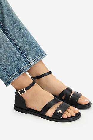 Sandały U.S. POLO ASSN. EO-CASSIE003W/6Y1 Czarny