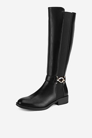 Csizma Clara Barson WS6338-01 FEKETE