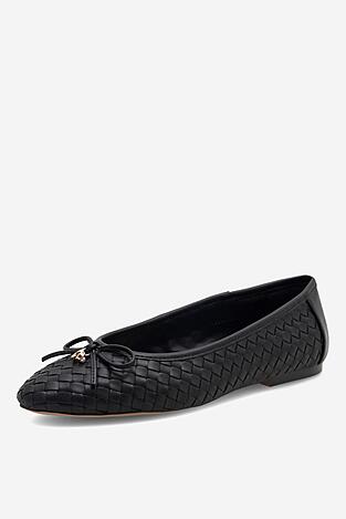 Baleríny NINE WEST 123AL1260 ČERNÁ
