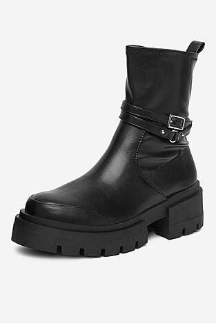 Botki DeeZee W4LH101008D Czarny