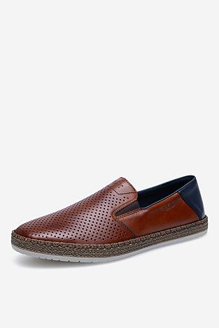 Espadryle Rieker B5279-24 Brązowy