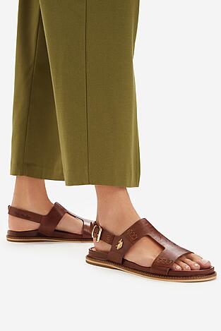 Sandały U.S. POLO ASSN. EO-ADELI002W/6L1 Brązowy