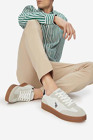 Sneakers U.S. POLO ASSN. EO-ROWAN001M/6LS1 Biały