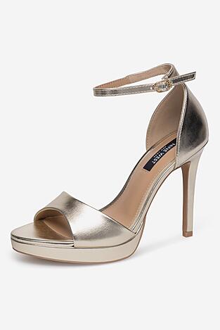 Sandały NINE WEST WFA2733-2 Złoty