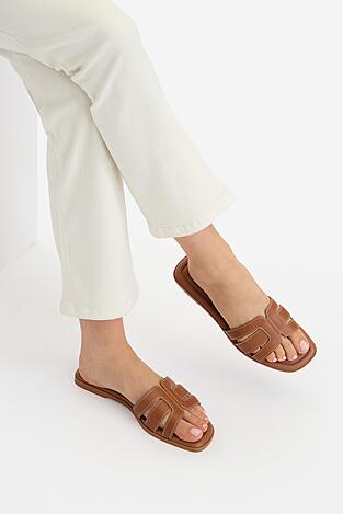 Klapki Jenny CEO-R26SS09063 Camel