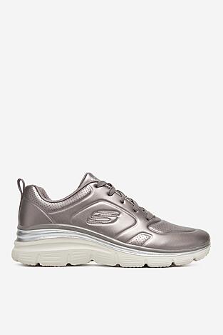 Спортни обувки Skechers FASHION FIT - GLOW UP 149749 PEW СРЕБРИСТ