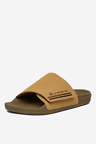 Klapki basenowe QUIKSILVER EO-POCHI SUEDE CQ10164YT Beżowy