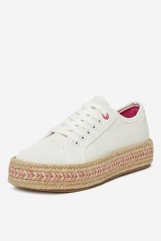 Espadryle DeeZee ZYKS306 Biały